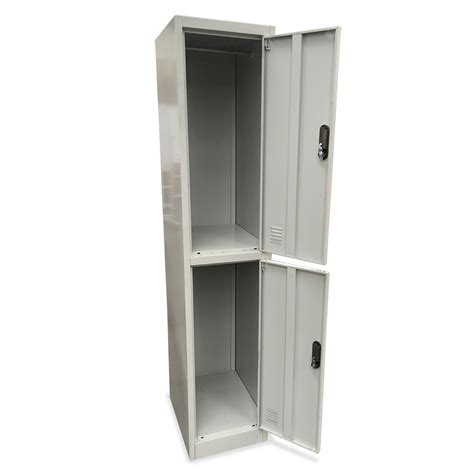 two door steel lockers